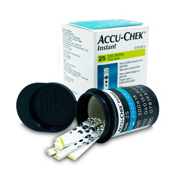 Medidor de glucosa en sangre ACU - Chek instant