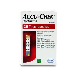 Tiras Accu-Chek Performa 25 pzas