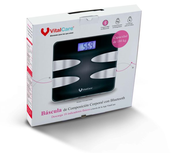 Báscula De Grasa Corporal De 4 Electrodos Con Bluetooth - Image 3