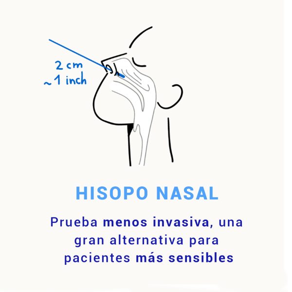 Prueba Nasal Rápida Autodiagnóstico Antígeno SARS COV 2 - 5 Pruebas - Image 2