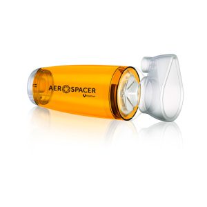 Aerocámara Premium Aerospacer con mascarilla - Lactante