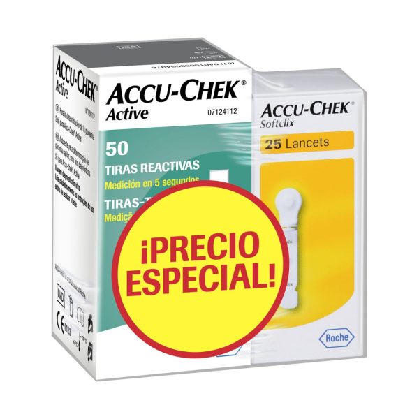 50 Tiras Reactivas Active + 25 Lancetas Softclix Gratis - Image 2