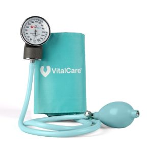 Baumanómetro Aneroide Colección Menta Con Brazalete Amplio