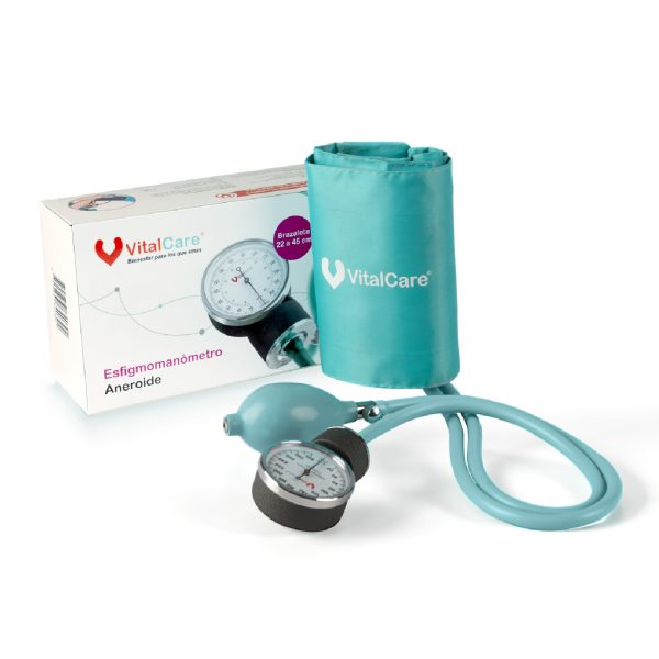 Baumanómetro Aneroide Colección Menta Con Brazalete Amplio - Image 2